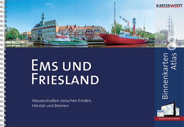 Ems und Friesland BINNENKARTEN ATLAS 8